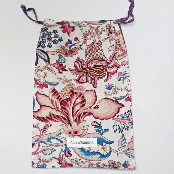 ALIX OF BOHEMIA Floral Maria Carnelian Smocked Layered Mini Skirt/Top Sz M NWT - Picture 6 of 14